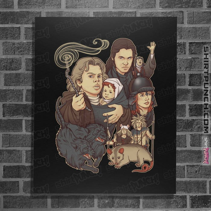 Posters / 4"x6" / Black