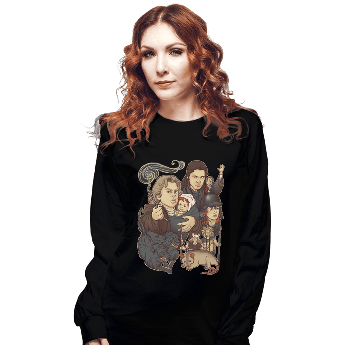 Long Sleeve Shirts, Unisex / Small / Black