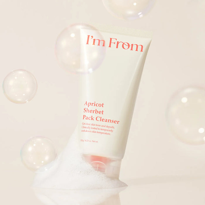 I'm From Apricot Sherbet Pack Cleanser 120g