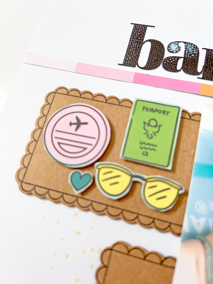 In The Box - Scallop - 4x4 Stamp Set