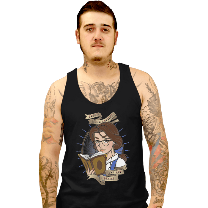 Tank Top, Unisex / Small / Black