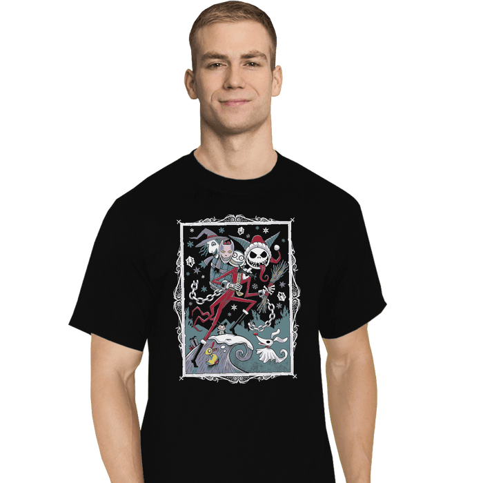 Shirts T-Shirts, Tall / Large / Black Jack Vom Krampus