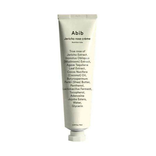 Abib Jericho rose crème Nutrition tube Nudie Glow Australia