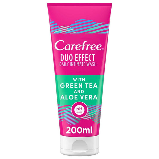 Johnson'S Carefree Green Tea And Aloe Vera Daily Intimate Wash 200Ml