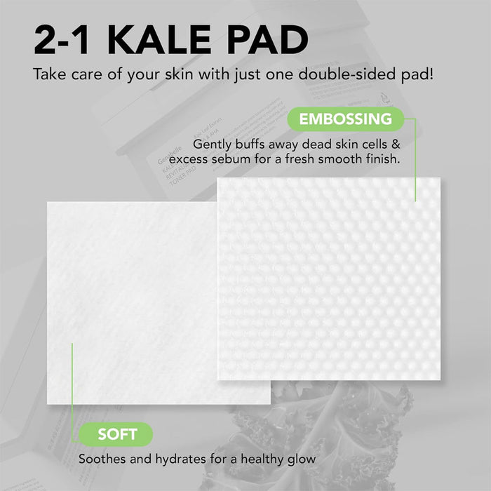 Genabelle Kale 82 Revitalizing Toner Pad Nudie Glow Australia