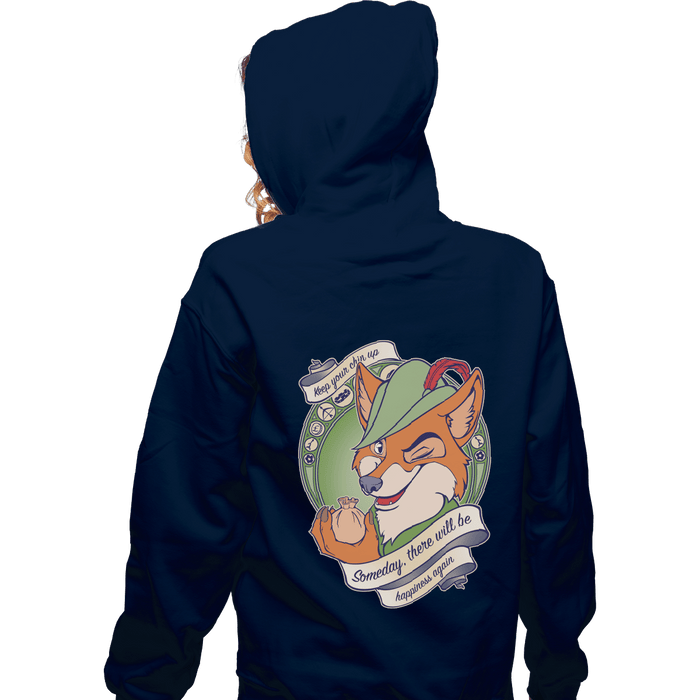 Zippered Hoodies, Unisex / Small / Navy