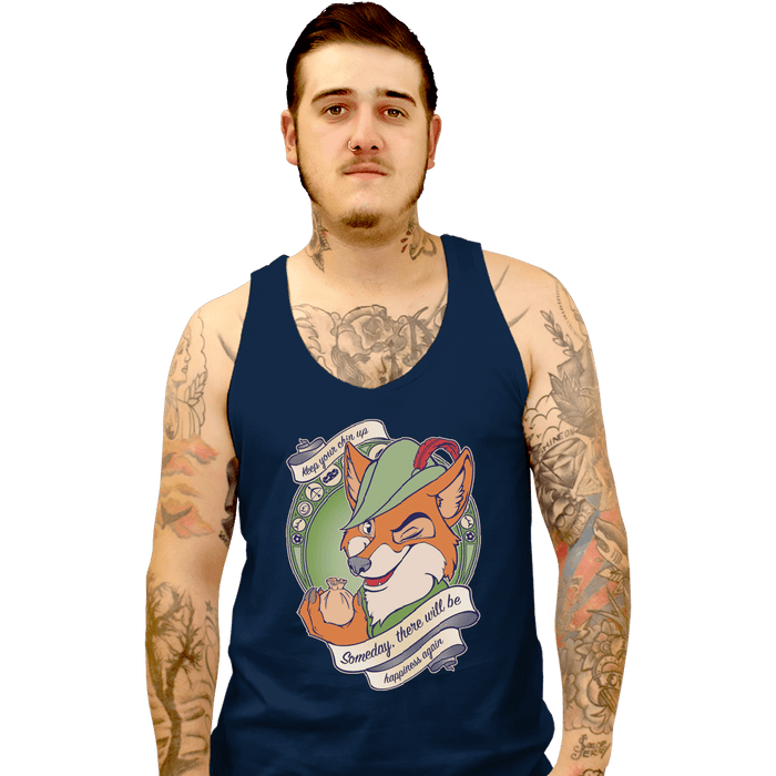 Tank Top, Unisex / Small / Navy