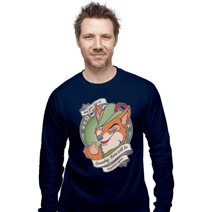 Long Sleeve Shirts, Unisex / Small / Navy