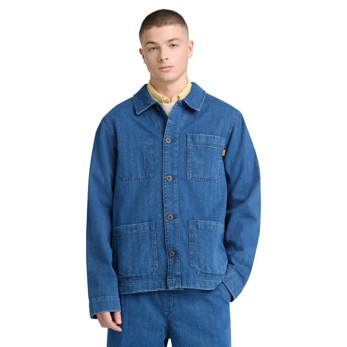 Kempshire Herringbone Denim Chore Jacket