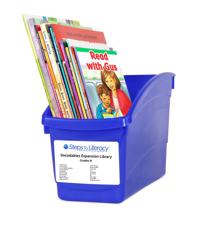 Kindergarten Decodables Expansion Library