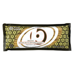 King Soba Org Brown Rice Wakame  Noodles 250g