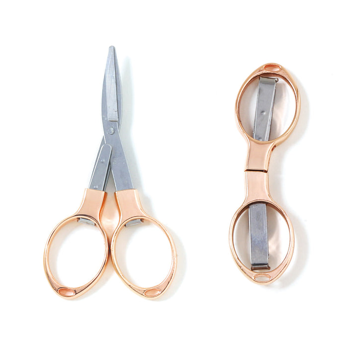 KnitPro Rose Gold Folding Scissors