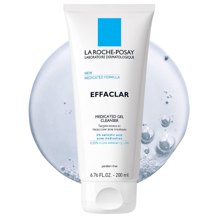 La Roche-Posay Effaclar medicated gel cleanser 200ml.