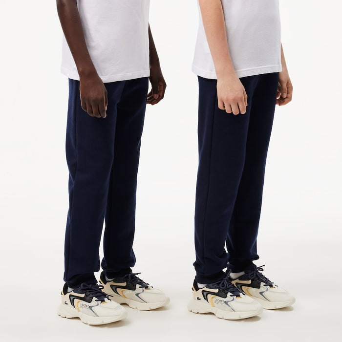 Lacoste Navy Jersey Jogging Bottoms