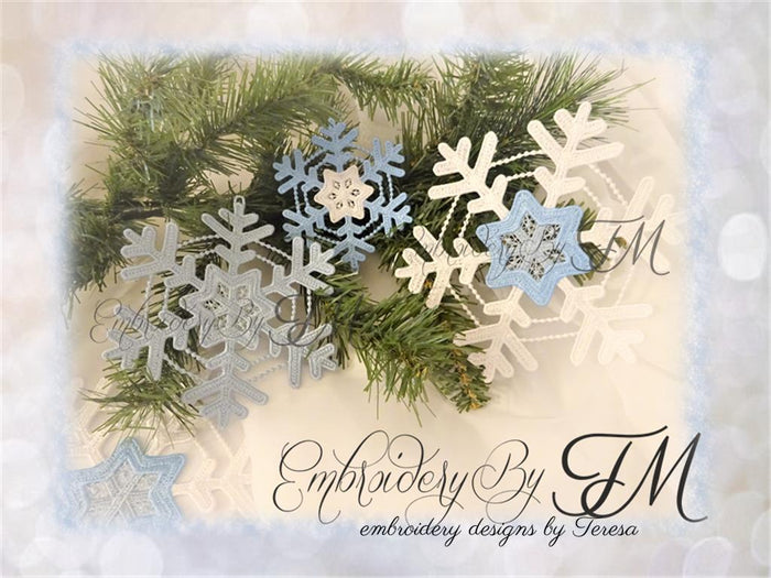 Large  snowflakes / three sizes