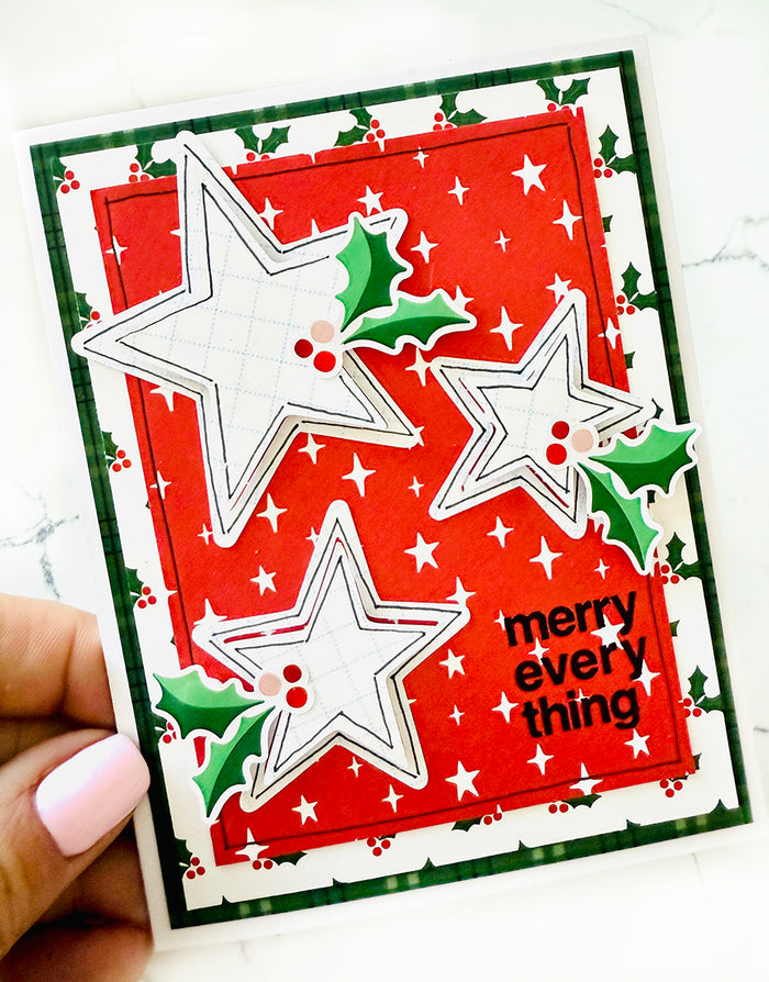 Layle By Mail | Dear December - Say It 4x6 Stamp Set