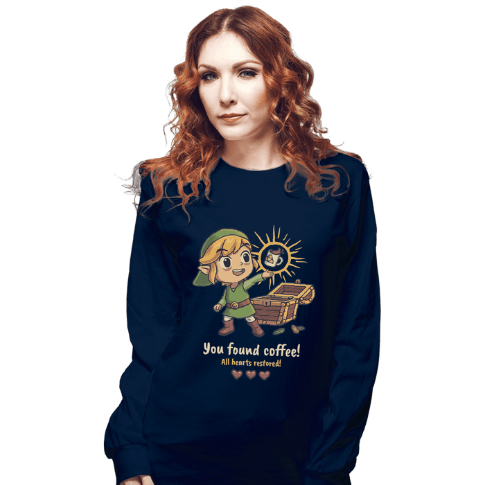 Long Sleeve Shirts, Unisex / Small / Navy