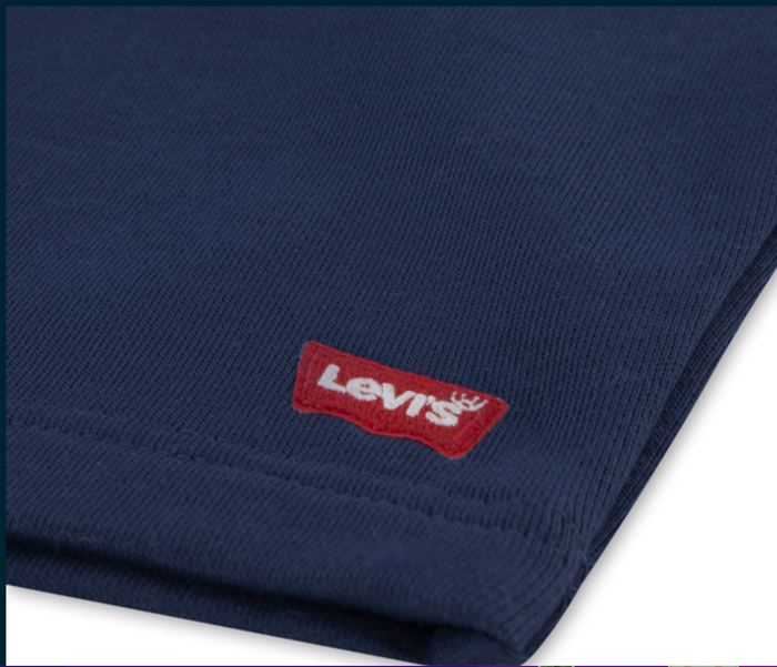 Levis Navy Jersey Shorts