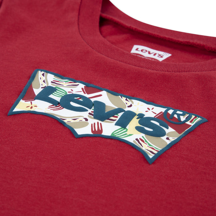Levis  red T Shirt