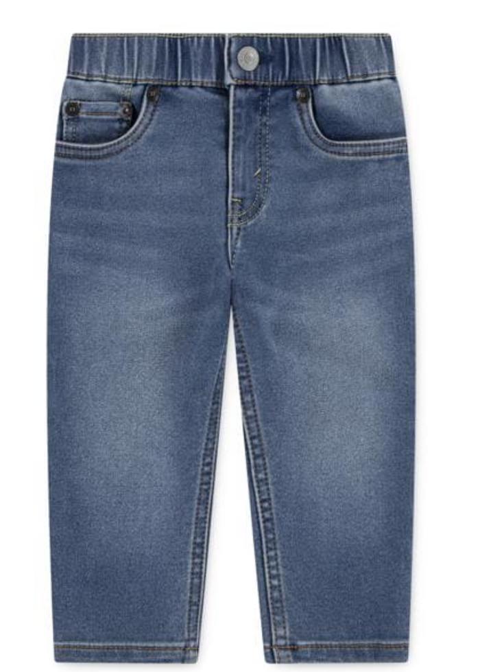 Levis Slim Dobby Pull on Baby Jeans