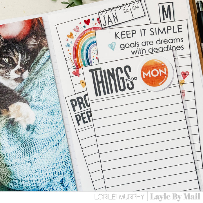 Library Card Stamp, Die & Library Pocket Dies Bundle