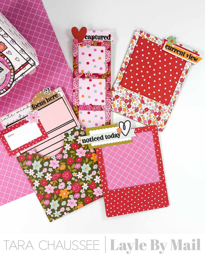 Library Card Stamp, Die & Library Pocket Dies Bundle