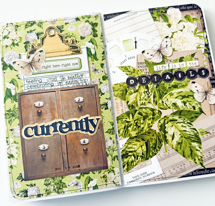 Library Card Stamp, Die & Library Pocket Dies Bundle