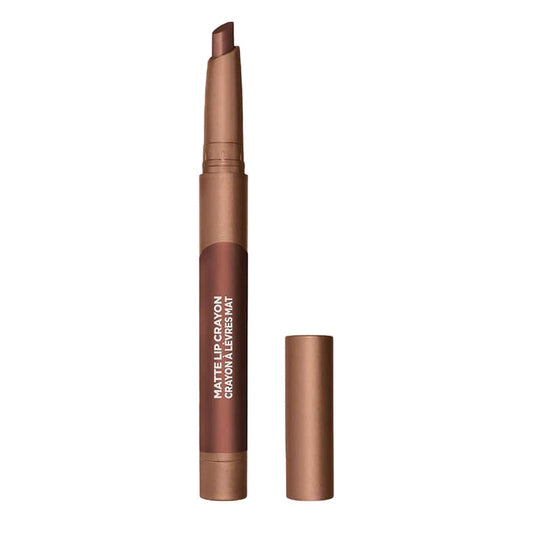 L'Oreal Matte Lip Crayon 513 LAVENDER HONEY – bold mauve matte lip crayon with Jojoba Oil for hydration and all-day wear
