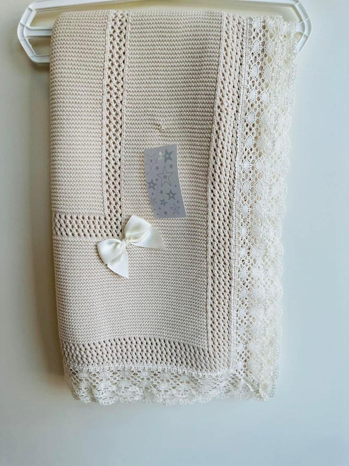 Luxury Camel & Cream Shawl 3468