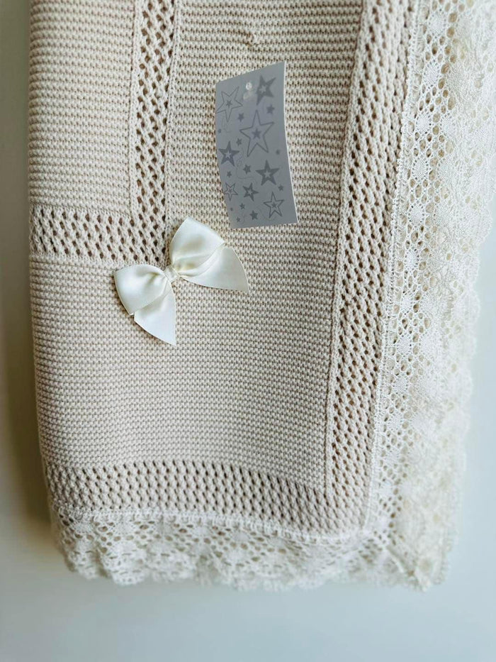 Luxury Camel & Cream Shawl 3468