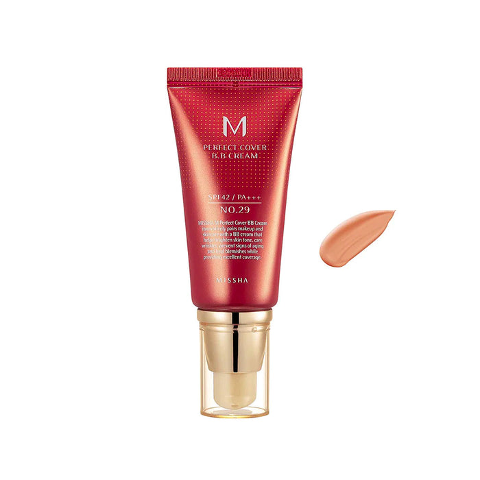 MISSHA M Perfect Cover BB Cream No.29 [Caramel Beige] Nudie Glow