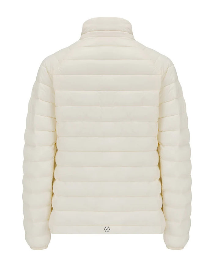 Ivory coloured Mac In A Sac Womens Synergy Jacket on white background #colour_ivory
