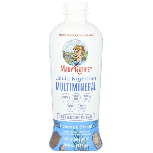 Mary Ruth's Multimineral, 887 Ml, Coconut Dream, Supports bone, muscle, and nervous system health Mary Ruth's
