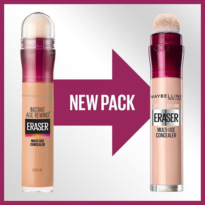 Maybelline Eraser Instant Anti-Aging Multi-Use Concealer - Fair 03, 6.8ml - Makkah Pharmacy