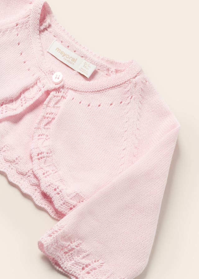 Mayoral Pink Cardigan