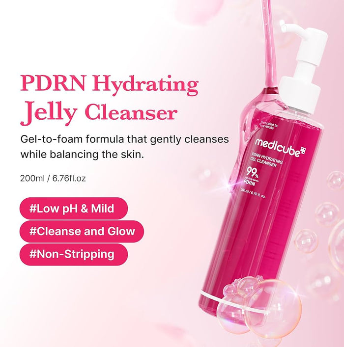 Medicube PDRN Hydrating Gel Cleanser 200ml
