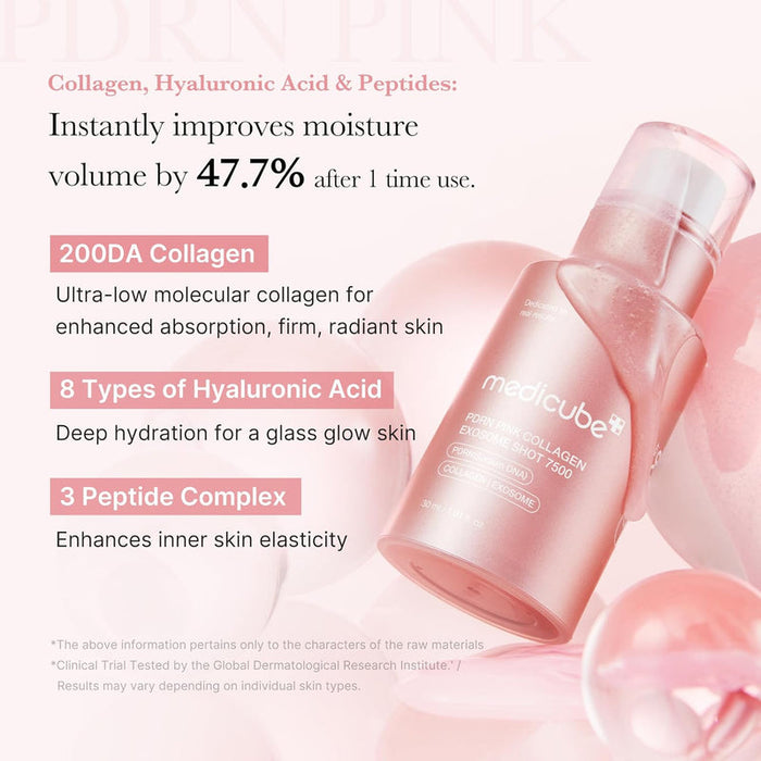Medicube PDRN Pink Collagen Exosome Shot 2000 Serum