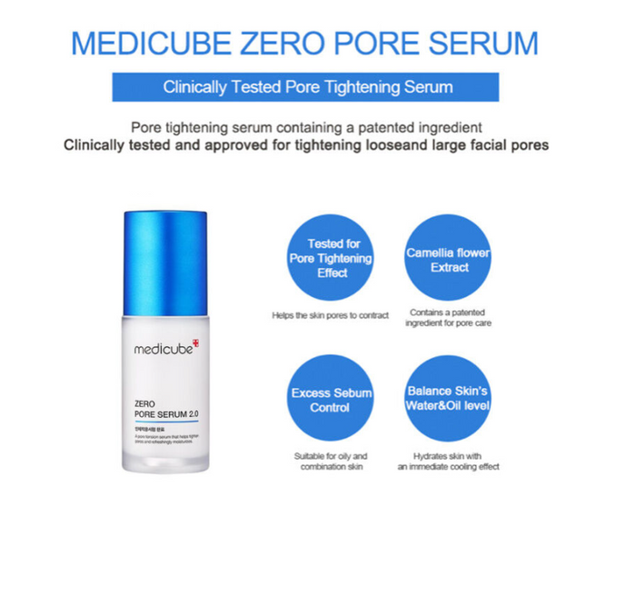 Medicube Zero Pore Serum 2.0 37ml