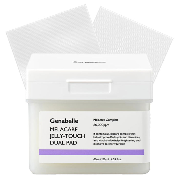 Genabelle Melacare Jelly Touch Dual Pad Nudie Glow Australia