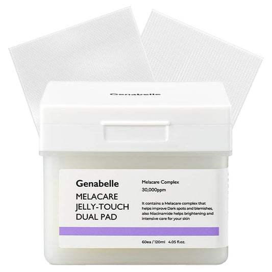 Genabelle Melacare Jelly Touch Dual Pad Nudie Glow Australia