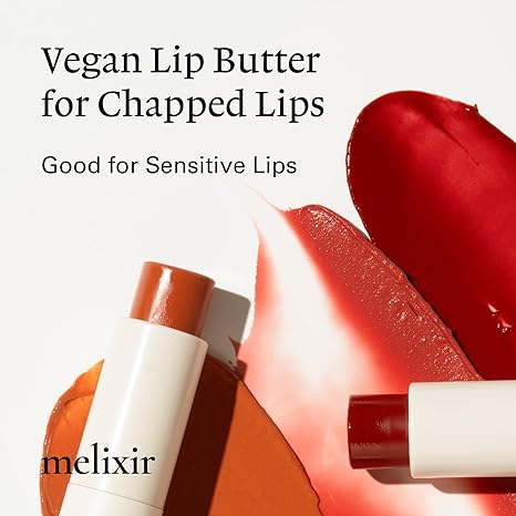 Melixir Vegan Lip Butter with Agave 03 Red Velvet