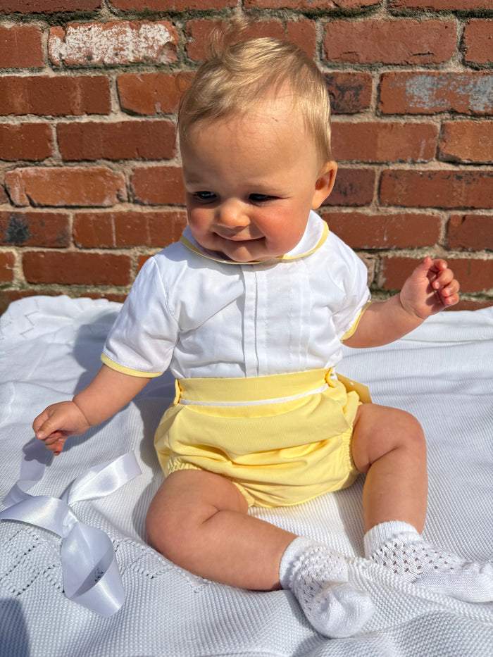 MIA BELLA Boys Lemon 2 Piece Set