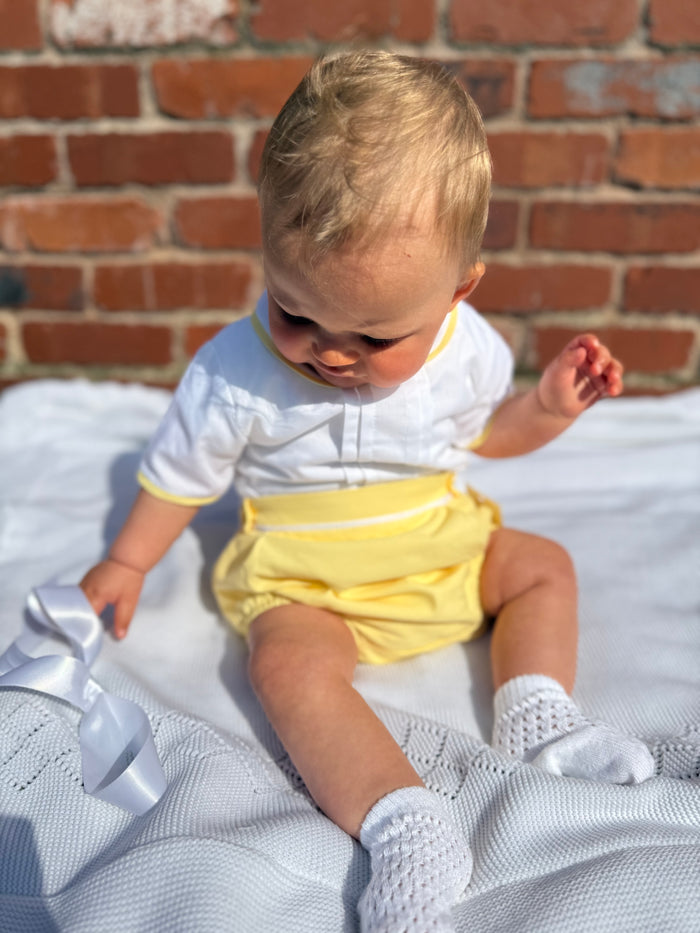 MIA BELLA Boys Lemon 2 Piece Set