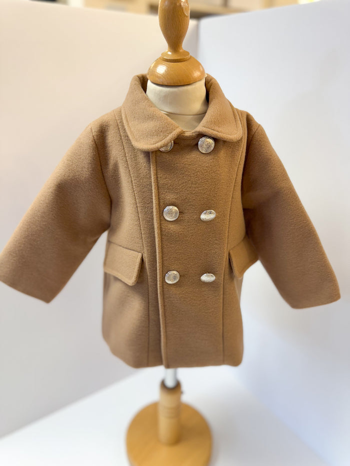 Mia Bella Traditional Camel Coat