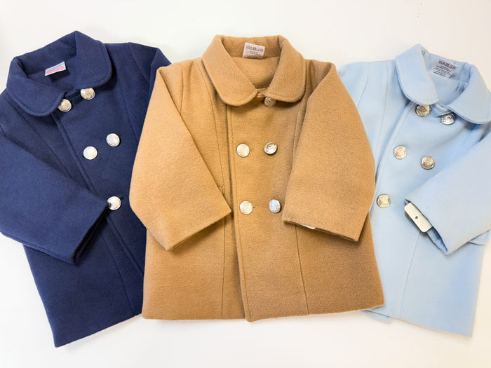 Mia Bella Traditional Camel Coat