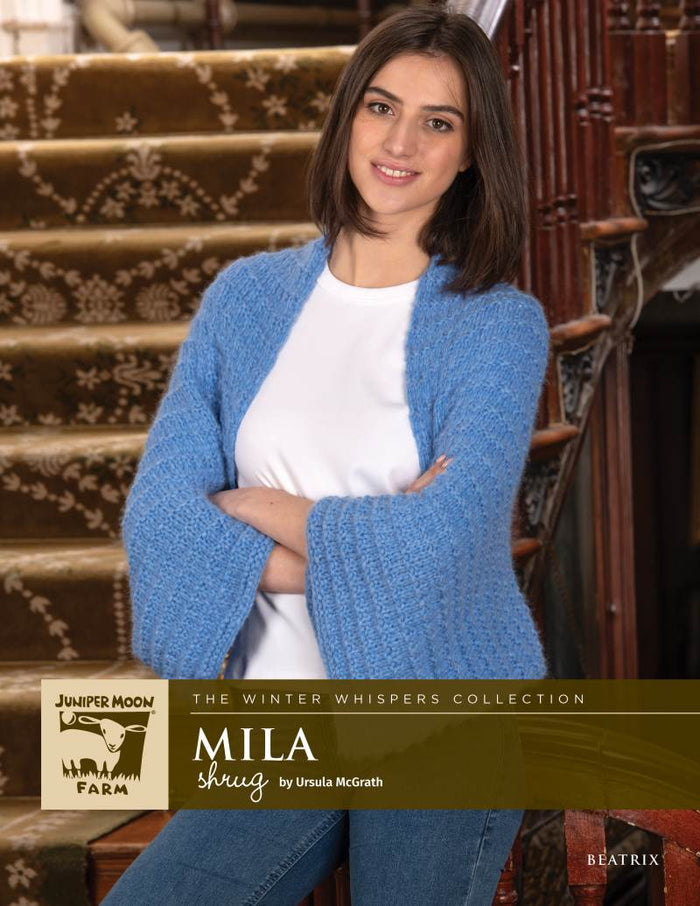 Mila Shrug Pattern by Ursula Mcgrath
