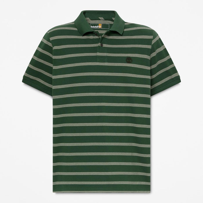 Millers River 4 Rows Stripes Short Sleeve Polo