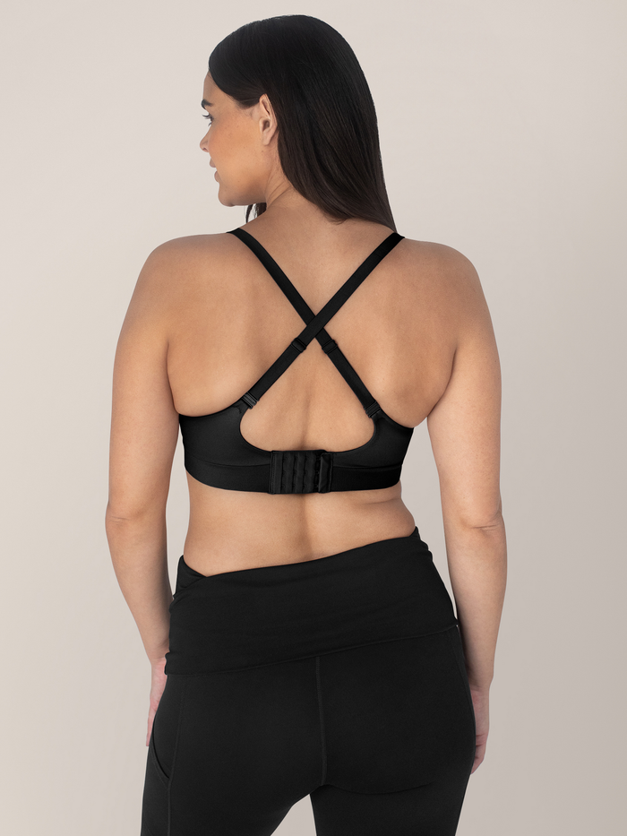 Minimalist Maternity & Nursing Bra | Black - Babies in Bloom