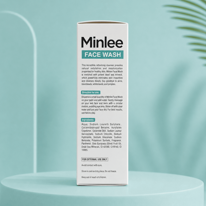 Minlee Face Wash - Cosmosentials