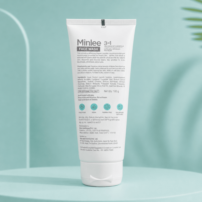 Minlee Face Wash - Cosmosentials